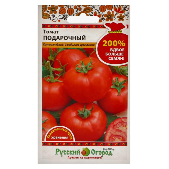 семена Томат РУССКИЙ ОГОРОД Подарочный 0,3г 200%